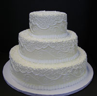 stunning wedding cake